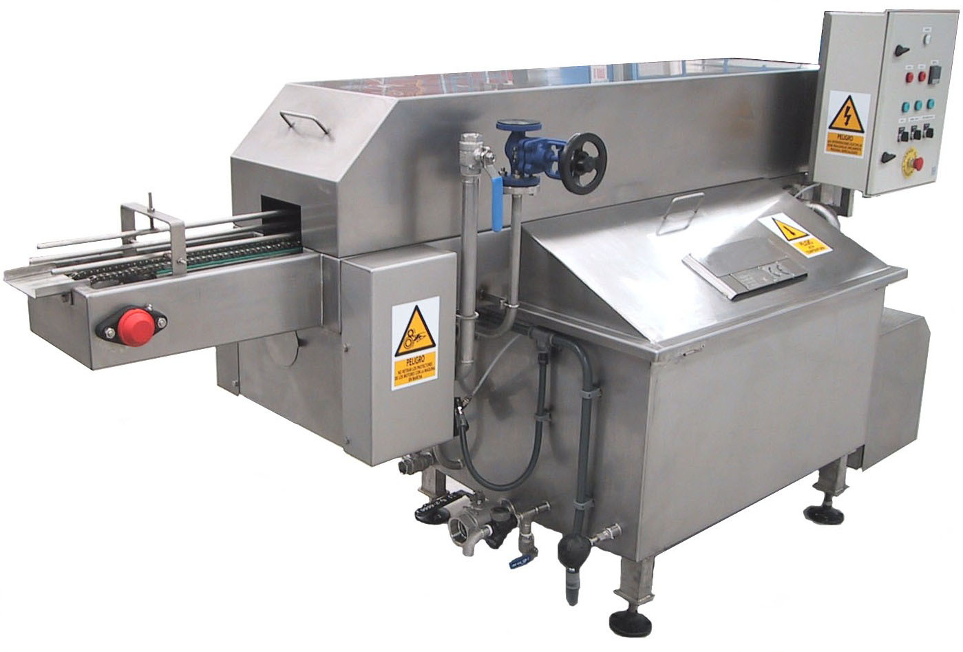 Lavadora de Envases con Recuperación de Aceite | Fishbam